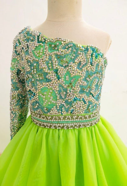 open lace back dress Sparkly Beauty Prom Dresses for 11 year olds