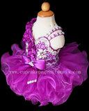Beautiful National Glitz Beaded Bodice Baby Girls' Pageant Dress 0--5T - CupcakePageantDress