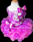 Beautiful Nations Beaded Bodice Little Girl/Baby Miss/Baby Girl Cupcake Pageant Dress - CupcakePageantDress