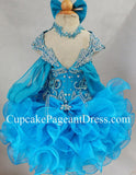 Little Princess Nations Glitz Cupcake Pageant Dress Newborn to 5T 12 colors - CupcakePageantDress