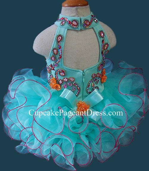 Baby Gilr/Toddler/Little Girl/Kids Stunning Cupcake Pageant Dress - CupcakePageantDress