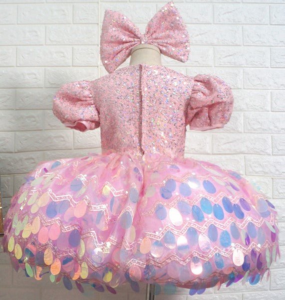 Kids/Toddler/Baby Girl/Baby Miss/Children Bling Bling Pageant Dress - CupcakePageantDress