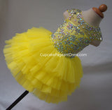 Newborn/Infant/toddler/baby/children/kids Girl's glitz Pageant Dress - CupcakePageantDress