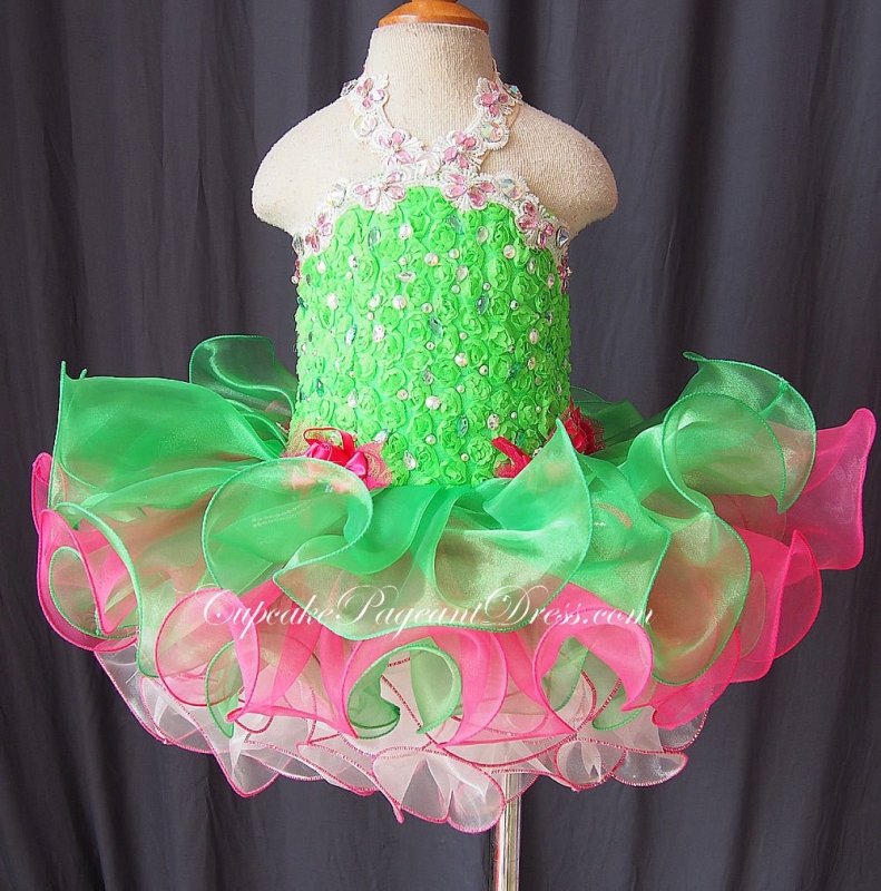 Infant/toddler/baby/children/kids/newborn Girl's Pageant Dress - CupcakePageantDress