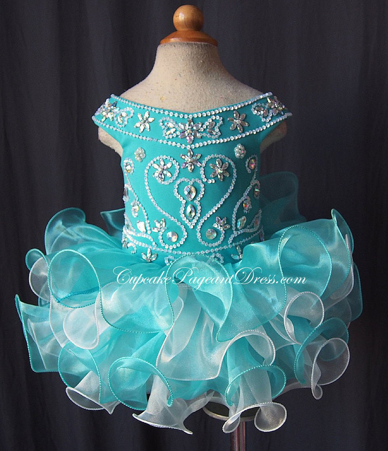 Infant/toddler/baby/children/kids Girl's Pageant Dress - CupcakePageantDress