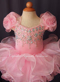 Infant/toddler/baby/children/kids doll style Girl's Pageant Dress - CupcakePageantDress