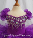 Infant/toddler/baby/children/kids doll style Girl's Pageant Dress For Christmas - CupcakePageantDress