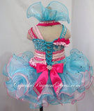 Infant/toddler/baby/children/kids Girl's glitz Pageant evening/prom Dress/clothing - CupcakePageantDress