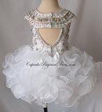 Infant/toddler/baby/children/kids Girl's glitz Pageant evening/prom Dress/clothing 1~6T - CupcakePageantDress