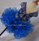 Glitz AB Stones Infant/toddler/baby/children/kids Pageant Dress - CupcakePageantDress