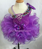 Infant/toddler/baby/children/kids Girl's Pageant Dress/clothing/gown for birthday,party - CupcakePageantDress