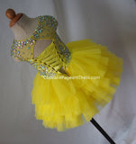 Newborn/Infant/toddler/baby/children/kids Girl's glitz Pageant Dress - CupcakePageantDress