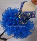 Glitz AB Stones Infant/toddler/baby/children/kids Pageant Dress - CupcakePageantDress