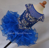 Glitz AB Stones Infant/toddler/baby/children/kids Pageant Dress - CupcakePageantDress