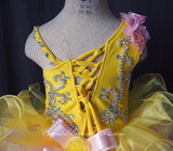 One Shoulder Infant/toddler/baby/children/kids Girl's Pageant Dress - CupcakePageantDress