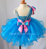 Infant/toddler/kids/baby/children Girl's Pageant/prom Dress/clothing 1 - 6T - CupcakePageantDress