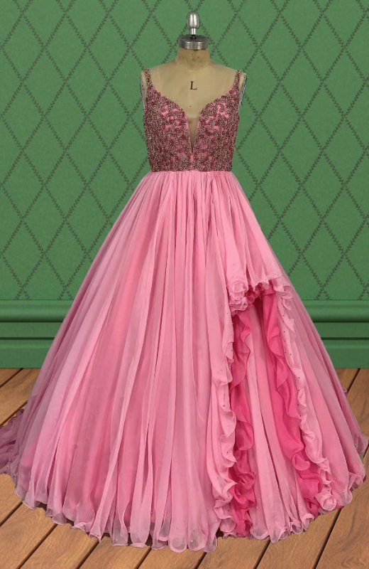 Custom Stunning Little Girls Pageant Dress with Beaded Bodice - CupcakePageantDress