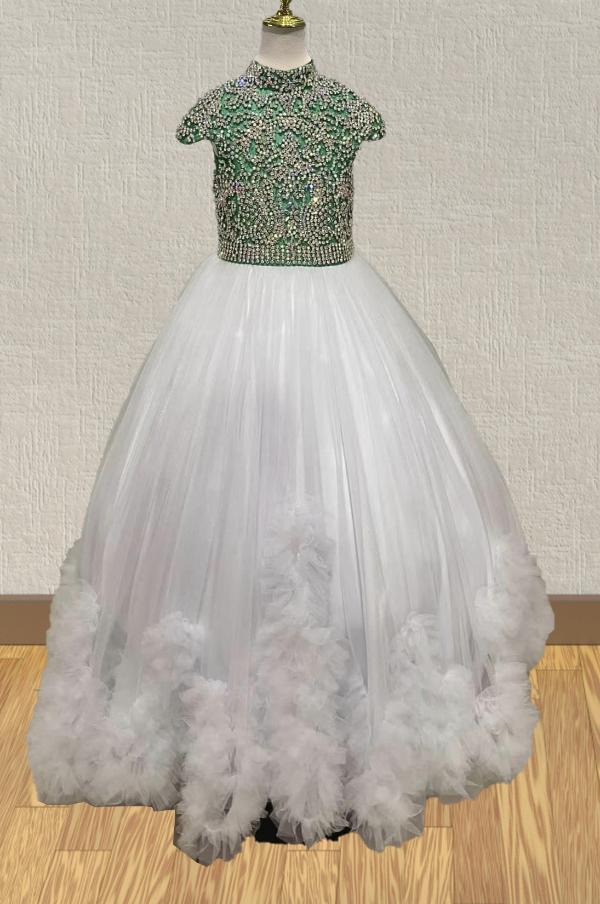 Junior Miss Cap Sleeve Sparkly Pageant Dresses Junior Miss Cap Sleeve Sparkly Pageant Dresses