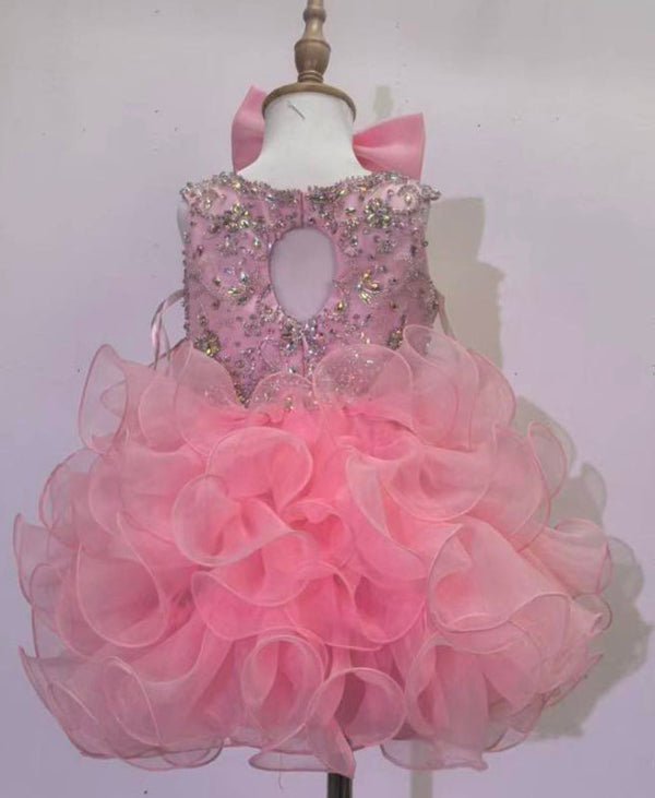 Baby Miss Glitz Cupcake Pageant Dress with Sparkly Bodice - CupcakePageantDress