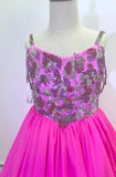 Little Child's Fuchsia Formal Wear with Dazzling Bodice - CupcakePageantDress