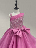 Exquisite Ballgown with Beautifully Embellished Beaded Bodice - CupcakePageantDress