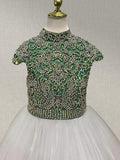 Junior Miss Cap Sleeve Sparkly Pageant Dresses
