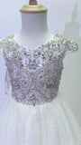 Little Child's Amazing Pageant Gown with Beaded Bodice - CupcakePageantDress