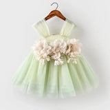 Baby Flower Girl Green Dress for birtyday,party - CupcakePageantDress