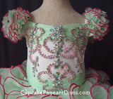 Beautiful New Baby Girl Jennifer Wu Glitz Pageant Dress - CupcakePageantDress