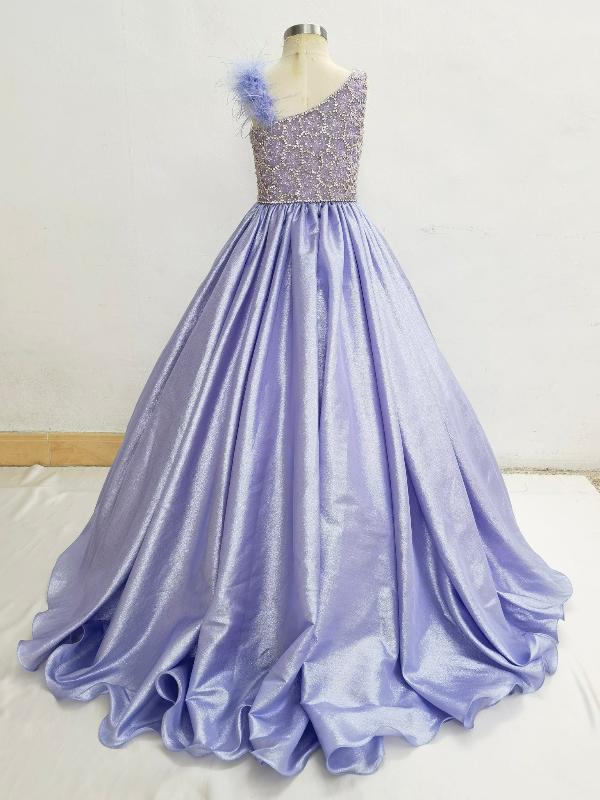 Elegant Little Girls Glitz Best Value Prom Gown - CupcakePageantDress