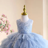 Featuring Exquisite Floral Detail and Layered Tulle - CupcakePageantDress