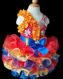 Baby Miss Glitz Beaded Bodice Little Princess Cupcake Dress for Pageant - CupcakePageantDress