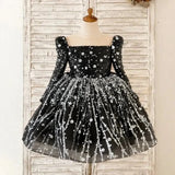 Baby Girls Pageant Dress with Beaded Bodice for birthday