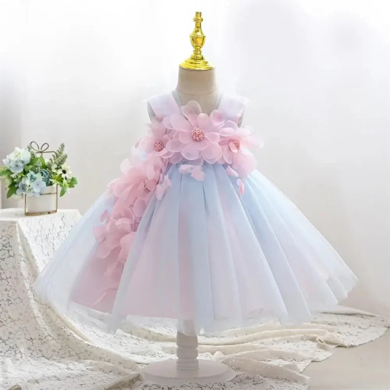 Elegant Christening Dress for Little Child