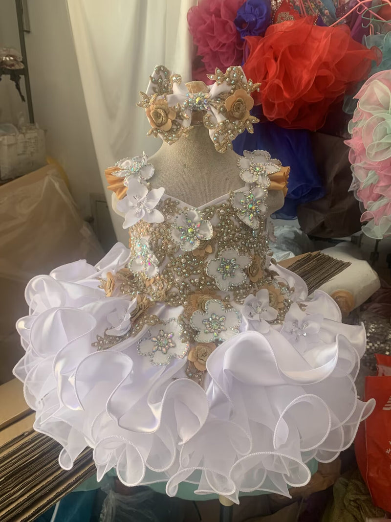 2023 New Infant/toddler/baby/children/kids Girl's Pageant Dress – CupcakePageantDress 2023 New Infant/toddler/baby/children/kids Girl's Pageant Dress – CupcakePageantDress