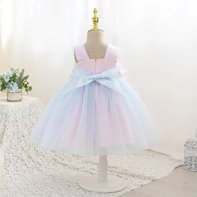 Elegant Christening Dress for Little Child