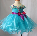 Infant/toddler/baby/children/kids Girl's Baby Doll Jennifer Wu Pageant Dress - CupcakePageantDress