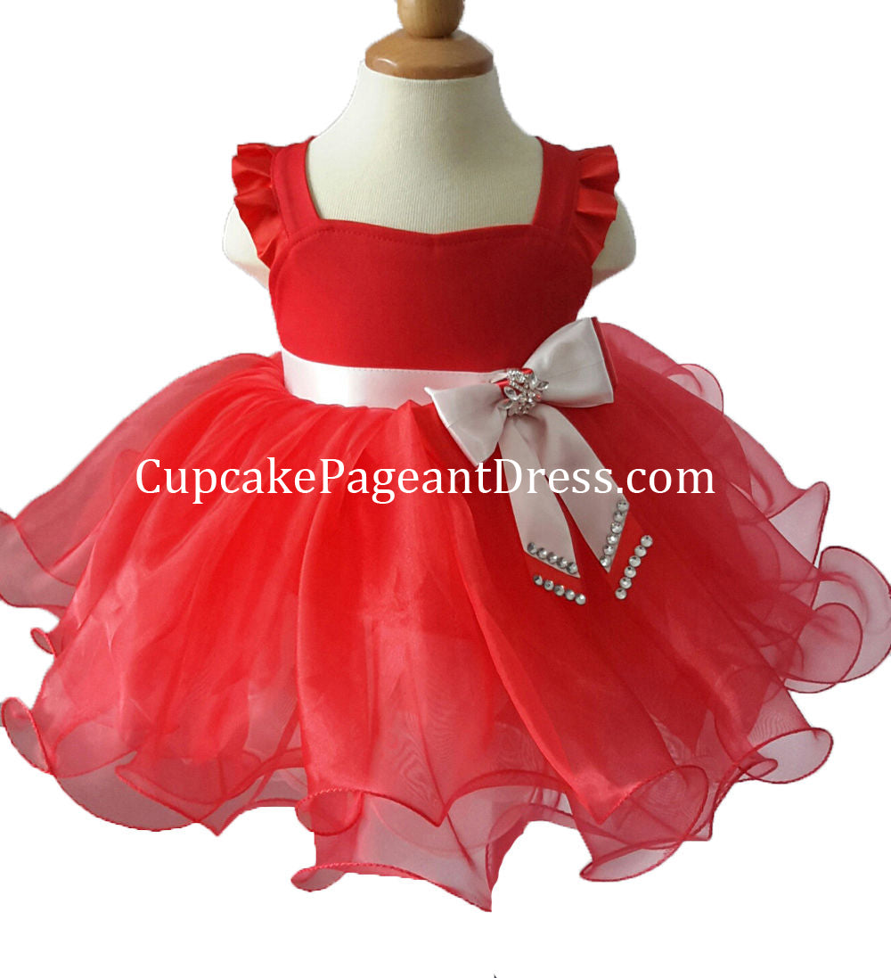 Custom made Little Girls/Baby Girl Natural Baby Doll Pageant Dress - CupcakePageantDress