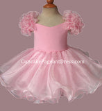 Little Girls/Toddler/Baby Girl Natural Baby Doll Pageant Dress - CupcakePageantDress