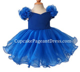 Little Girls/Toddler/Baby Girl Natural Baby Doll Pageant Dress - CupcakePageantDress