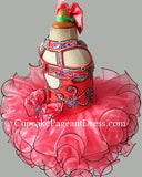 Glitz Beaded Bodice Little Girls/Infant/Toddler/Newborn Cupcake Nations Pageant Dress - CupcakePageantDress