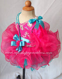 One Shoulder Lace Kids Cupcake Pageant Dress For Gifts,New Year - CupcakePageantDress