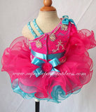 One Shoulder Lace Kids Cupcake Pageant Dress For Gifts,New Year - CupcakePageantDress