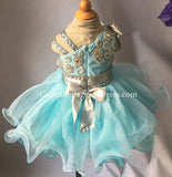Gorgeous Little Girls/Baby/Infant/Child Glitz Baby Doll Pageant Dress - CupcakePageantDress