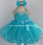 Little Girls/Toddler/Infant/Kids Glitz Baby Doll Pageant Dress - CupcakePageantDress