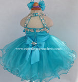 Little Girls/Toddler/Infant/Kids Glitz Baby Doll Pageant Dress - CupcakePageantDress