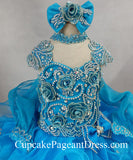 Little Princess Nations Glitz Cupcake Pageant Dress Newborn to 5T 12 colors - CupcakePageantDress