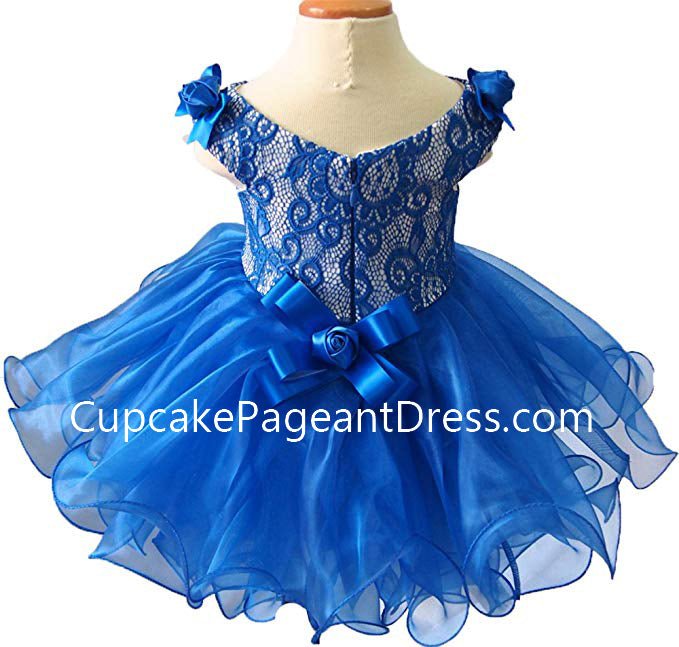 Toddler/Baby Miss/Baby Girl Natural Baby Doll Pageant Dress - CupcakePageantDress