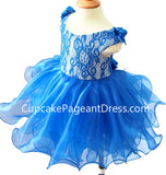 Toddler/Baby Miss/Baby Girl Natural Baby Doll Pageant Dress - CupcakePageantDress