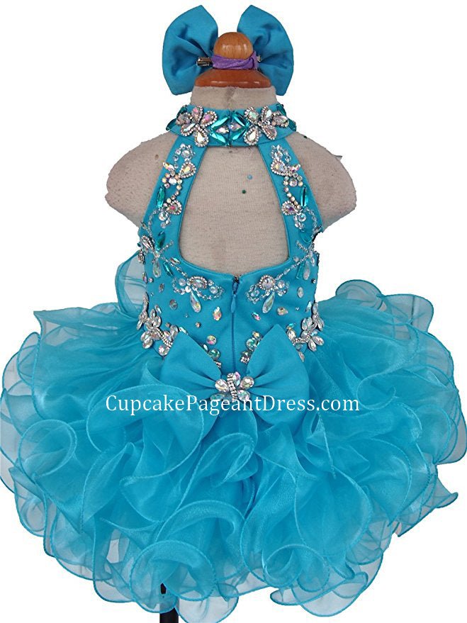 Stunning Little Princess Nations Glitz Cupcake Pageant Dress for Baby Girl - CupcakePageantDress